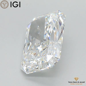 Diamant de laboratoire cultivé CVD de haute clarté, taille Radiant, 4,01 carats, 11,50 mm, couleur E, VVS2, avec certificat IGI et certifié - Product Image 3