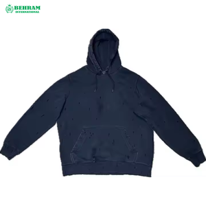 Sweat-shirt à capuche pour homme en molleton de coton 420G / French Terry, personnalisé, de haute qualité, épais, écologique et respirant, vente en gros - Product Image 4