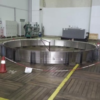 Grand anneau de turbine en acier et composants usinés sur mesure pour l'hydroélectrique avec usinage CNC