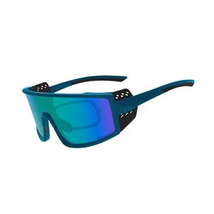 Lunettes de sport rétro à bouclier latéral Design monobloc avec lentilles intérieures optiques pour des performances améliorées - Product Image 1