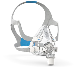 Masque facial complet en plastique F20 par Reliable Cushion Seal avec fonctionnement silencieux, sangle de tête réglable, soutien pour le sommeil - Product Image 1