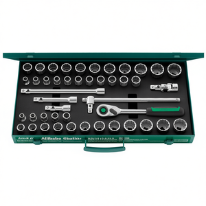 Juego de Llaves de Tubo Stahlwille de 1/2'', Juego de Herramientas de 45 Piezas - Product Image 2
