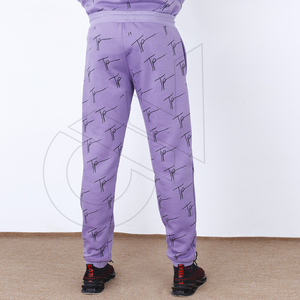 Pantalon de jogging léger décontracté en toile imprimée, vêtements de sport pour hommes, design personnalisé de haute qualité, respirant, séchage rapide, tendance - Product Image 4