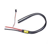 Controlador de Velocidad Eléctrico Bidireccional de 45A, ESC Lipo 2-6S con Conector XT60 para Vehículos RC, Robótica, Propulsores Subacuáticos