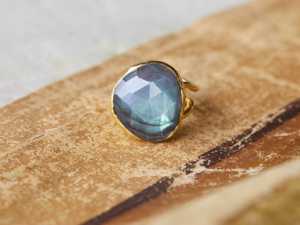 Joyería de plata fina para mujer, conjunto de piedra de labradorita, Plata de Ley 925 sólida, relleno de oro para boda, fiesta de compromiso, venta al por mayor - Product Image 2