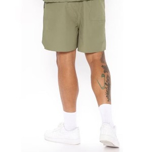 Ensemble de veste courte coupe-vent deux pièces sur mesure avec fermeture éclair en nylon 100% polyester vêtements de rue survêtement pour hommes à blocs de couleurs - Product Image 3