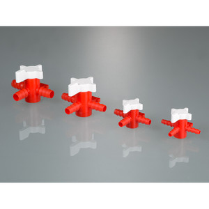 Vannes à trois voies PP/PE pour usage industriel et laboratoire - Burkle GmbH - Product Image 5