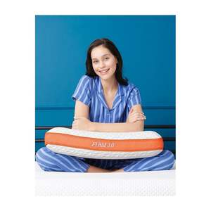 Almohada Ortopédica Galaxy Motion Viscofoam Firme Naranja 65x40x15 cm Soporte Ergonómico para el Cuello de Espuma Viscoelástica - Product Image 3