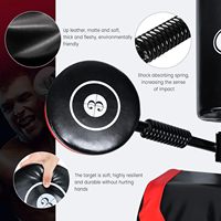 Cible murale de boxe multi-points pour sparring, en PU robuste et écologique, sac de frappe pour l'entraînement de boxe et les arts martiaux