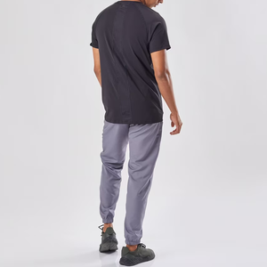 T-shirts pour hommes en coton 100% uni, teinture unie, surdimensionnés, à manches courtes, pour l'été, décontractés, couleur unie - Product Image 3