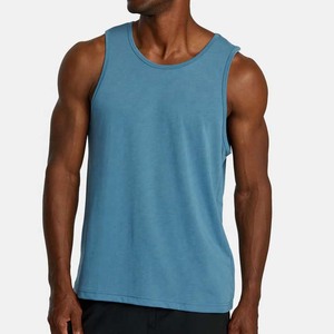 Fitness Gym Tank Tops para hombres Precio barato Custom Gym Men's Clothing Workout Tank Tops Poliéster Algodón Secado rápido Transpirable - Product Image 1