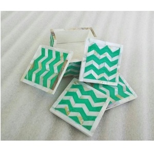 Unique Design Coaters Tea <b>cup</b> coaters multi color With <b>Enamel</b> printed Kitchenware Tea <b>Cup</b> Serving Coasters wholesale price - Product Image 5