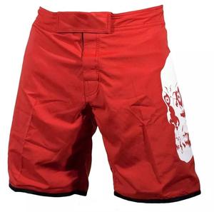 Pantalones cortos de lucha de artes marciales Muay Thai de talla grande para hombres, pantalones cortos elásticos lisos de GAF de fábrica al por mayor - Product Image 4