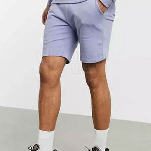 Ensemble de shorts à capuche pour hommes de qualité supérieure imprimé décontracté été vêtements de course en plein air grande taille teint uni - Product Image 4