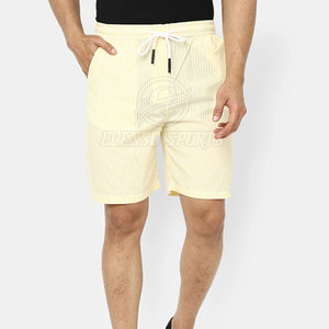 กางเกงขาสั้นผู้ชายแบบใหม่สั่งตัดได้ สีพื้น ผลิตในปากีสถาน มีจำหน่าย - Product Image 2