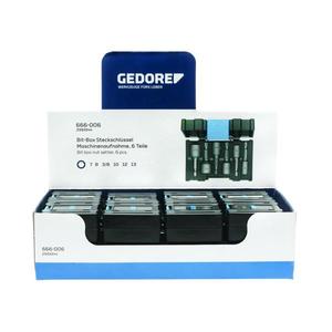 ชุดเครื่องมือประกอบกล่องซ็อกเก็ต 16 บิต ยี่ห้อ Gedore พร้อมอุปกรณ์ยึดติดกับเครื่องจักร (6 ชิ้น) - Product Image 1