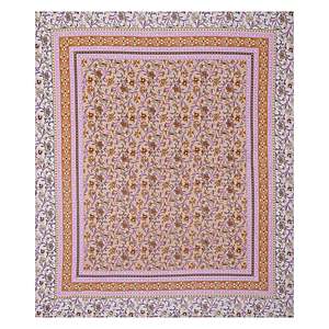 Fuchsia Pink Floral <b>King</b> <b>Size</b> Flat <b>Sheet</b> Set with 2 Pillow Covers (ADB1462) - Product Image 4