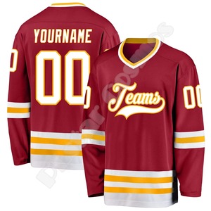 NewFashion Hockey Jersey Custom Name Team Logo Number Colorful Pullover Long Sleeves 3DPrint Harajuku Casual <b>Funny</b> - Product Image 4