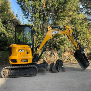Mini-excavatrice mobile sur chenilles JCB 35Z-1 avec vérin hydraulique Yuken – Achetez maintenant - Product Image 5