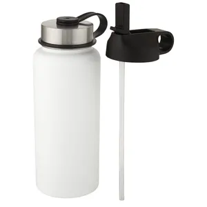 Bouteille d'eau sport isolée en cuivre Supra 1L avec merchandising personnalisé - Product Image 1