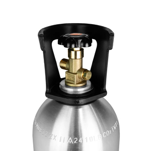 Botella de aluminio para CO2 de 10 lb (6.9 kg), cilindro de gas para sistema de dispensación de bebidas, dispensador de cerveza Kegerator - Product Image 2