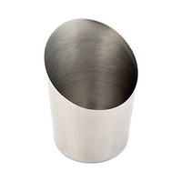 Panier de rangement suspendu en acier inoxydable pour mini-frites, idéal pour servir et conserver les aliments