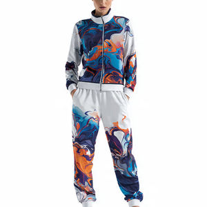 Conjunto Deportivo para Hombre, Diseño 2 en 1, Ecológico, Resistente al Viento, Transpirable, con Estampado, Sudadera con Capucha y Pantalones Deportivos, Estilo Urbano, para Invierno - Product Image 4