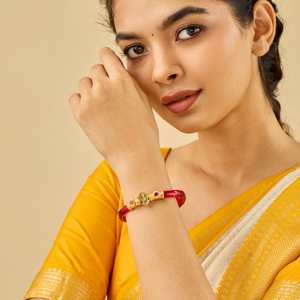 Chic Silver Temple Bangle Charm <b>Bracelet</b>-186581 - Product Image 3