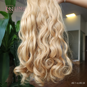 Extensions de cheveux à pointe plate Extensions de pointes plates en plastique Cheveux humains de haute qualité à bas prix Cheveux de donneur unique - Product Image 2