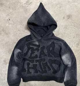 เสื้อฮู้ดลำลอง3D ของผู้ชายผ้าคอตตอนออร์แกนิกผ้า100% ระบายอากาศได้ดี - Product Image 3