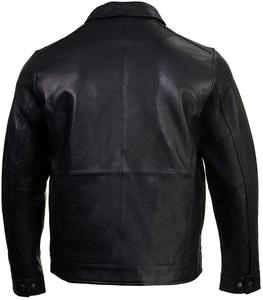 Vente en gros de vestes en cuir véritable pour hommes veste en cuir personnalisée pour hommes femmes unisexe vestes en cuir pur pour hommes 2026 - Product Image 6