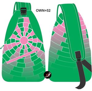 Grande capacité sangle réglable automne hiver doublure en polyester Alpha Kapa Alpha sac à dos extérieur léger sacs fourre-tout à bandoulière - Product Image 2