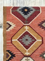 Tapis Kilim en laine jute fait main grand Dhurrie indien pour la maison salon chambre porte prière Camping Style tissé moderne