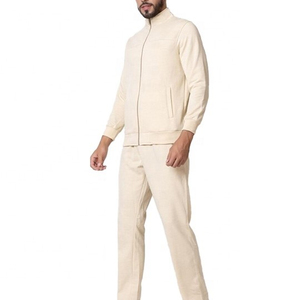 Nuevo Chándal de Algodón 100% para Hombre, con Cierre Completo y Cuello Alto, Ropa Deportiva y de Gimnasio para Hombre, Llegada en 2026 - Product Image 4