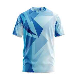 เสื้อยืดพิมพ์ซับลิเมชันสำหรับผู้ชายออกแบบมาเพื่อความทนทานใส่สบายและลายพิมพ์สดใสสำหรับทีมหรือชุดลำลอง - Product Image 6