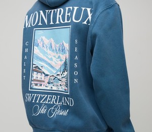 Nouveau sweat à capuche en coton épais et coloré avec logo personnalisé pour hommes 450Gsm sans ficelle à capuche - Product Image 2