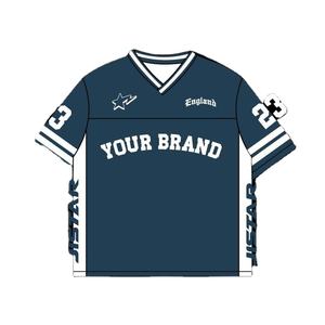 Venta Caliente 2025 Uniformes de Fútbol Americano Personalizados con Logotipo de la Mejor Calidad, Camiseta de Secado Rápido para Fútbol Americano - Product Image 6