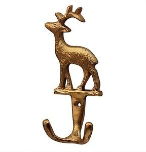 Elephant Head Design Brass Antique <b>Wall</b> Hook Multipurpose <b>Wall</b> <b>Mount</b> Hook High Quality Material Bulk Quantity Instant Shipping - Product Image 5