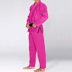 Uniforme de entrenamiento de artes marciales mezcla de algodón transpirable ligero duradero jiu jitsu kimonokimono de jiu jitsu personalizado al por mayor - Product Image 2