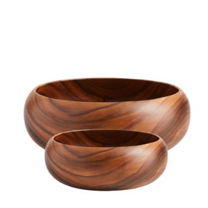 Cuenco de madera de mango de mesa de alta calidad, cuenco de madera hecho a mano para servir, comprar a exportadores indios - Product Image 5