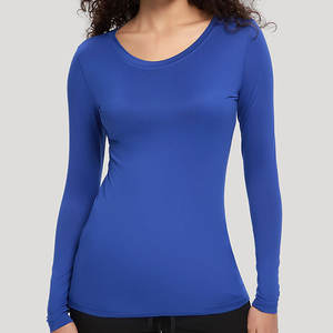 Sous-vêtement de travail de qualité supérieure, unisexe, manches longues, respirant, coton et polyester, personnel médical, hôpital, clinique - Product Image 3