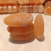 Bombes de bain en sel rose de l'Himalaya sculptées en vrac, pierres de spa énergétiques naturelles, nettoyage en profondeur, massage de spa chaud, qualité supérieure ISO