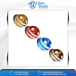 No.1 del vendedor indio, mezcla de cuentas de vidrio de lujo coloridas de tamaño surtido, calidad excepcional para cuentas de vidrio de Murano de cristal DIY - Product Image 6