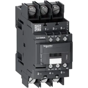 Contattore di Commutazione AC Schneider Electric LC1D80A6P7 - Product Image 1