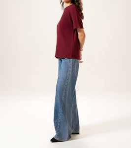 T-shirts décontractés pour femmes en coton de haute qualité, personnalisables avec logo imprimé, respirants et à séchage rapide, service OEM/ODM, vente en gros pour l'été - Product Image 2