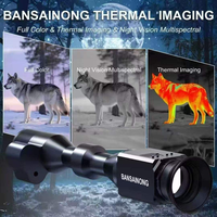 Lunette thermique multifonction 3-en-1 avec capteur 256x196 : vision nocturne + vision numérique + vision diurne