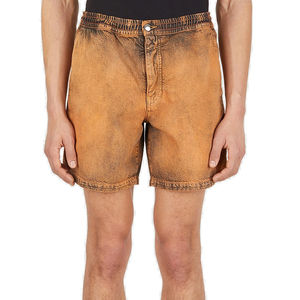 Short de jogging pour hommes personnalisé Vintage Sun Dye Fade High Quality Casual 100% Cotton Custom Made Sun Fade Casual Acid Wash Shorts - Product Image 1