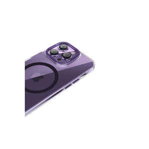 Coque de protection rigide Netzy Deep Purple pour iPhone 14 Pro 13 Pro Max compatible avec la recharge sans fil MagSafe - Product Image 4