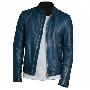 Services OEM Vestes en cuir de mode professionnelle de haute qualité/Grossiste Veste en cuir véritable de mode - Product Image 5