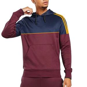 Sweats à capuche pour hommes pour sports d'hiver, vente en gros, polyester/coton, polaire, décontracté, poche, uni, tissus de qualité supérieure, marque 2026 - Product Image 1